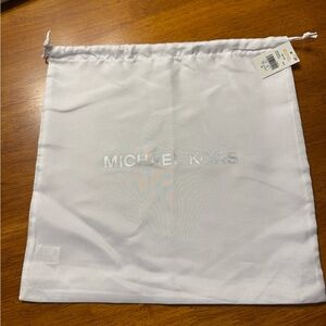 Michael Kors Small White Dust Bag NWT
